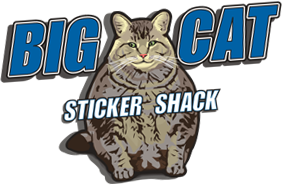 Big Cat Sticker Shack